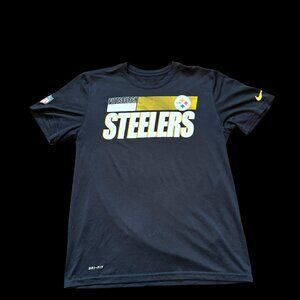 Nike Pittsburgh Steelers Dri-FIT On-Field Performance Shirt Men’s Medium Black